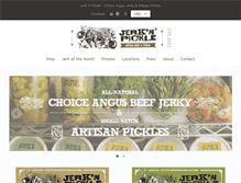 Tablet Screenshot of jerknpickle.com